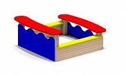 Песочница "Волна" (66/1)